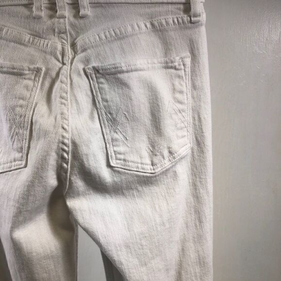 McGuire White Gainsbourg Bootcut Jeans Size 25 - Picture 6 of 13
